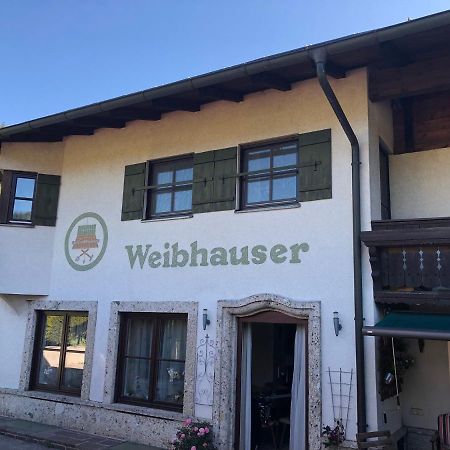 Ferienwohnung Weibhauser Bischofswiesen Exteriér fotografie