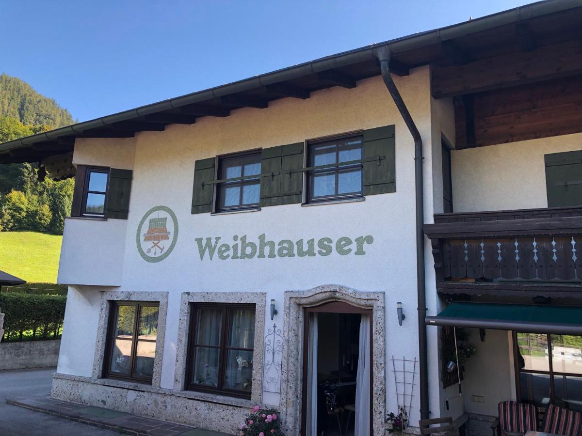 Ferienwohnung Weibhauser Bischofswiesen Exteriér fotografie